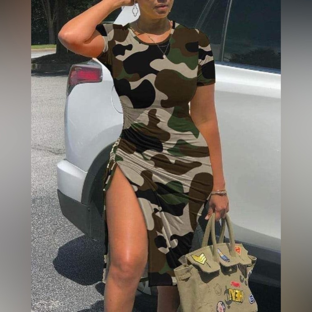 Camo dress